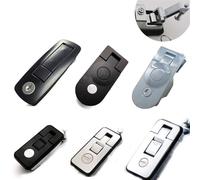 Cerradura Cinet con mango de rebote for caja almacenamiento electrónica, taquilla, autobús, camión, maletero, máquina ATM MS207, 1 Uds(718)