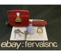 Cerradura CISA Dx. MM.60 Aplicar Puerta de Madera Cilindro Fijo COD.50121-60-1