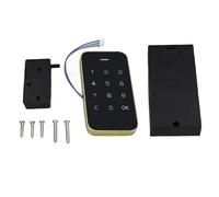 Cerradura codificada electrónica digital, bloqueo de contraseña de pantalla táctil teclado táctil sin llave para gabinete buzón archivo sauna cajón