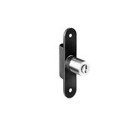 Cerradura con cilindro 20 US14 negro artículo 2177NE