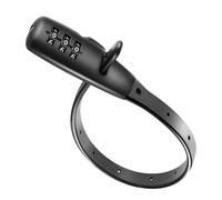 Cerradura Con Cremallera: Nailon, Candado De Cable Para Bicicleta De Acero Inoxidable, Candados De Cable Combinados, Herrajes Antirrobo De Protección Ajustable Para Puerta, Monopatín, Gabinete, Scoote