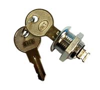 Cerradura con llave iggual IGG316962 Metal Plata para cajón IRON