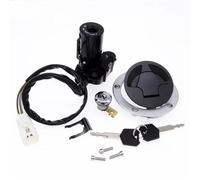 Cerradura con Llave Juego De Bloqueo Dirección para Motocicleta, Interruptor Encendido, Tapa Combustible para Kawasaki para Ninja ZX6R ZX636 2013-2018 ZX1000 ZX10R 2011-2015