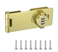 Cerradura con teclado de 4,5 pulgadas para gabinete, cerradura de combinación de leva de 3 dígitos, con 8 tornillos para refrigerador, cajón, armario, dormitorio