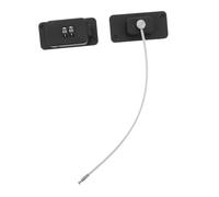 Cerradura Contraseña Abs Negra para Cajones y Puertas | Instalación sin Perforar, Seguridad Infantil, Diseño Multifunción para Hogar y Uso en Congelador