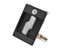 Cerradura cuadrada de combate FS2395 con manija y cerradura empotrada for puerta de armario (1 unidad)