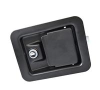 Cerradura cuadrada for llave de gabinete, negra o inoxidable, for coche, autobús, camión, maletero, caja electrónica, accesorios for camioneta MS217, 1 Uds.(Can not use)