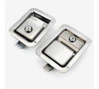 Cerradura de acero inoxidable 304, pestillo for camión de ingeniería, pestillo for Panel de vehículos, remolque, avión, caravana, camión, caja de herramientas, 1 Uds.(Big No key)