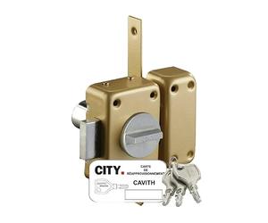 Cerradura de alta seguridad ISEO Cavith A2P - botón - 14000001