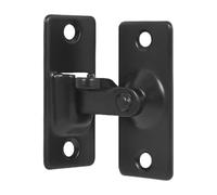 Cerradura de ángulo recto, cerradura de puerta de perno de acero inoxidable | Pestillo de puerta de 90 grados | Cerradura de puerta resistente a la corrosión de larga duración para uso comercial o