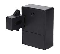 Cerradura de armario inteligente de 125 KHz, apertura de tarjeta RFID electrónica para armario, sauna, bibliotecas, fábricas y casilleros de oficinas, sin taladro(Negro)
