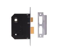 CERRADURA De Baño Mortice UNION 2294 Acabado En Cromo 76mm 3in Visi UNNY2294CH30