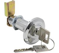 Cerradura de barril,Cerraduras de cajón, Cilindro de cerradura de puerta cortafuegos de alta seguridad con 2 llaves, longitud del núcleo de la cerradura de seguridad: 60 mm, 70 mm y 80 mm. Cerradura d