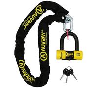 Cerradura de cadena + cerradura 120 lazo Auvray 52 x 65 mm