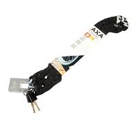 Cerradura de cadena de acero reforzado con cubierta de goma y llave de seguridad 8 Axa CLINCH+ 85 cm x 6 mm