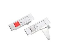 Cerradura de caja Cinet eléctrica aleación Zinc, dispositivo interruptor plano for buzón, 85,5x28mm, práctico Industrial, 1 Uds(C)