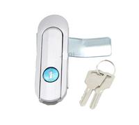 Cerradura de caja mecánica, cerradura de puerta, cerradura de caja de gabinete eléctrico, cerradura de caja de distribución, 1 unidad(1 set)