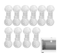 Cerradura de cajón a prueba de niños, cerradura a prueba de niños para puerta, 10 unidades de de cocina a prueba de niños, cerradura de cajón a prueba de bebés, de cocina de gabinete a