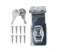 Cerradura de cajón con llave para puertas de apertura interior con ángulo de 90 grados para una mayor seguridad de objetos de valor (4 pulgadas)