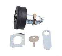 Cerradura de cajón con mecanismo de combinación de 3 dígitos para armarios, cajas de herramientas, caravanas, autocaravanas e instalaciones de taquillas educativas (30 mm, negro)