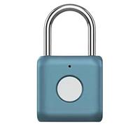 Cerradura De Candado Inteligente De Huellas Digitales - Bloqueo Biométrico Sin Llave, Dispositivo De Seguridad Con Huella | Calange De Maleta Electrónica Para Bolsa, Biblioteca, Bolsa De Gimnasio,