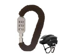 Cerradura de casco de motocicleta | Candado de para viaje portátil - Candado de equipaje para hombres y mujeres motociclistas - para viajeros diarios largos deportes pesca ciclismo senderismo