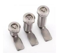 Cerradura de cilindro de acero inoxidable MS705-62 con cuerpo de elevación redondo, 1 unidad(9)