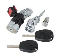 Cerradura de cilindro de bloqueo, para Opel para Movano B, para Renault III Trafic II para CLIO para Kangoo 2010-, repuesto de metal con 2 llaves