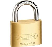 Cerradura de cilindro de latón ABUS 45/40 Triples SB tamaño 40 mm