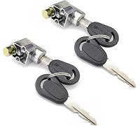 Cerradura de cilindro de scooter de Bicicleta eléctrica de motocicleta 2x interruptor de encendido antirrobo cerradura de Seguridad con 4 llaves