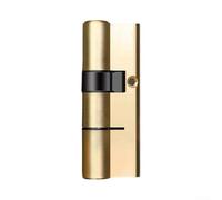 Cerradura de cilindro para puertas con funcionalidad de doble llave que permite volver a colocar la llave después de la instalación por decoradores o contratistas