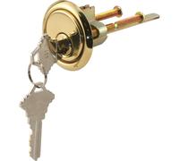 Cerradura de cilindro Prime-Line GD 52139 de lat n fundido a presi n con borde y anillo embellecedor de 5 pines (paquete individual)