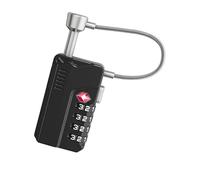 Cerradura De Combinación 4 Dígitos Fácil Usar Para Armarios Equipaje Cajas Herramientas Configuraciones Contraseñas Simples Instalación Cerradura A Prueba Herrumbre