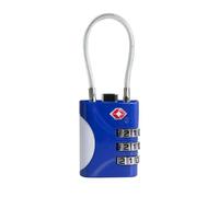 Cerradura de combinación, código de seguridad de 3 dígitos, resistente al agua, reajustable, cerradura de combinación para taquillas de gimnasio, equipaje, puertas, cajas, cables, cajas de