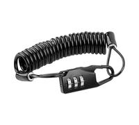 Cerradura de combinación de código, cerradura de scooter, cerradura de seguridad con cable, cerradura de seguridad con cable, protección antirrobo multifuncional y sólida para motocicletas