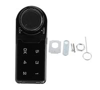 Cerradura de combinación electrónica con pantalla táctil, cerradura digital para gabinete con contraseña, alarma de error y memoria de contraseña, cerradura de cajón con teclado (Largo=30mm)