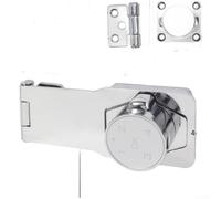 Cerradura de combinación electrónica de seguridad sin llave para puerta de armario, cajón, nevera, sin taladro, aleación de zinc, recargable por USB, mecanismo de desbloqueo rápido de 0,5 segundos con
