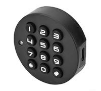 Cerradura de combinación inteligente para gabinete, contraseña y USB con alarma de batería baja y modos públicos o privados para cajón de archivos de oficina y taquilla de gimnasio