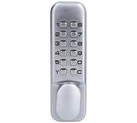 Cerradura de Combinación Mecánica, Cerradura de Código Mecánico, No Requiere Llave, Cerradura de Combinación Antirrobo para Puerta de Vidrio, Puerta de Madera, Oficina, Hogar,