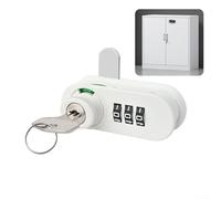 Cerradura de combinación mecánica de 3 dígitos, aleación de zinc, cerradura de cajón sin llave, gabinete de metal, pestillo giratorio, código de combinación de contraseña, cerraduras de puerta