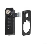 Cerradura de combinación mecánica de aleación para almacenamiento de archivos, cajón de gabinete, caja fuerte con rotación de 90 grados para dial y modos de privacidad duales para el hogar, oficina