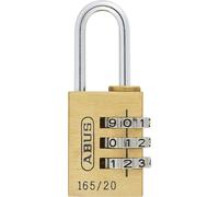 Cerradura de combinación numérica ABUS, 165/20 Lock-Tag, UE 6 unid.