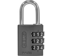 Cerradura de combinación numérica, aluminio ABUS, 144/30 Lock-Tag, UE 6 unid.