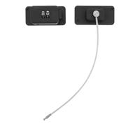Cerradura de Contraseña de 2 Dígitos para Frigorífico y Congelador | ABS Negro, Adhesivo Fuerte, Instalación Rápida sin Taladro, para Cajones y Puertas de Armario