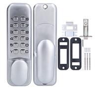 Cerradura de contraseña mecánica impermeable, cerradura de combinación inteligente antirrobo para puerta de habitación, puerta de oficina