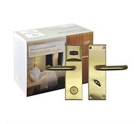 PNI PNI-CH2000LG Cerradura de Control de Acceso para Hotel Apertura para Lector de Tarjetas en el Lado Izquierdo, 6 V, Ch2000l Gold Left Handed