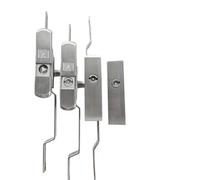 Cerradura de control de varilla metálica de aleación de zinc MS820 con manija en T, conexión de puerta oscilante de cielo y tierra, distribución de núcleo de cobre cruzado, 1 unidad(8)