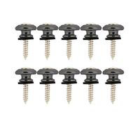 Cerradura de Correa de Guitarra, Pin de Punta de Metal, Accesorios para Guitarra, Con Tornillo para Ukulele, Bajo y Músicos Profesionales