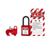 Cerradura De Disyuntor Circuitos Seguridad Industrial Nylons Resistentes A La Corrosión Bloqueo Manual Para Aislamiento Equipos Eléctricos Cerradura Disyuntor Industrial