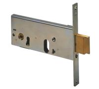 Cerradura de embutir con perfiles de cilindro ovalado para banda Cisa 44155